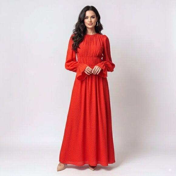 NWT Fame and Partners The Dyanis Maxi Dress - Picture 2 of 6